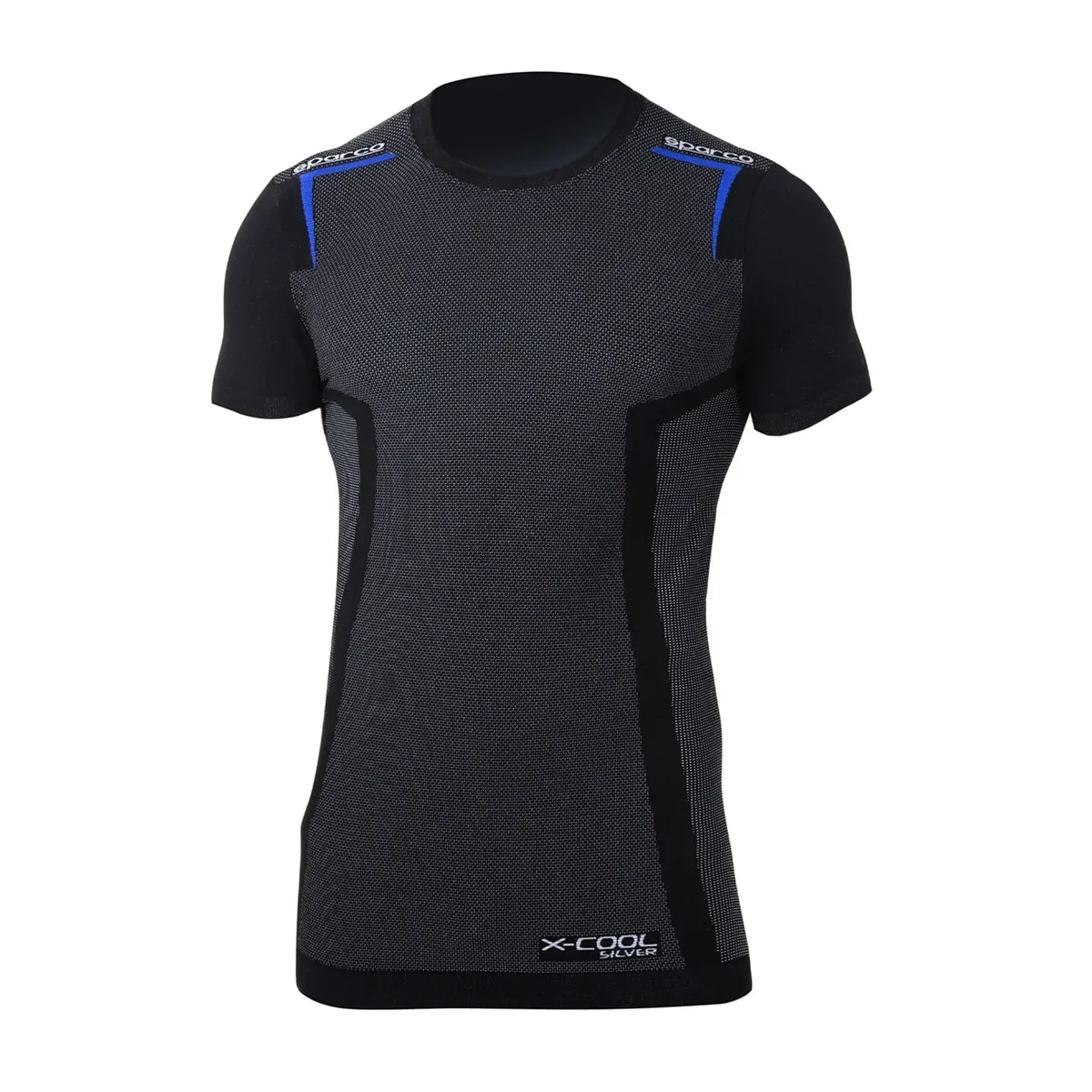 Intimo tecnico Sparco K-Carbon: t-shirt sottotuta in polipropilene e carbonio Nero
