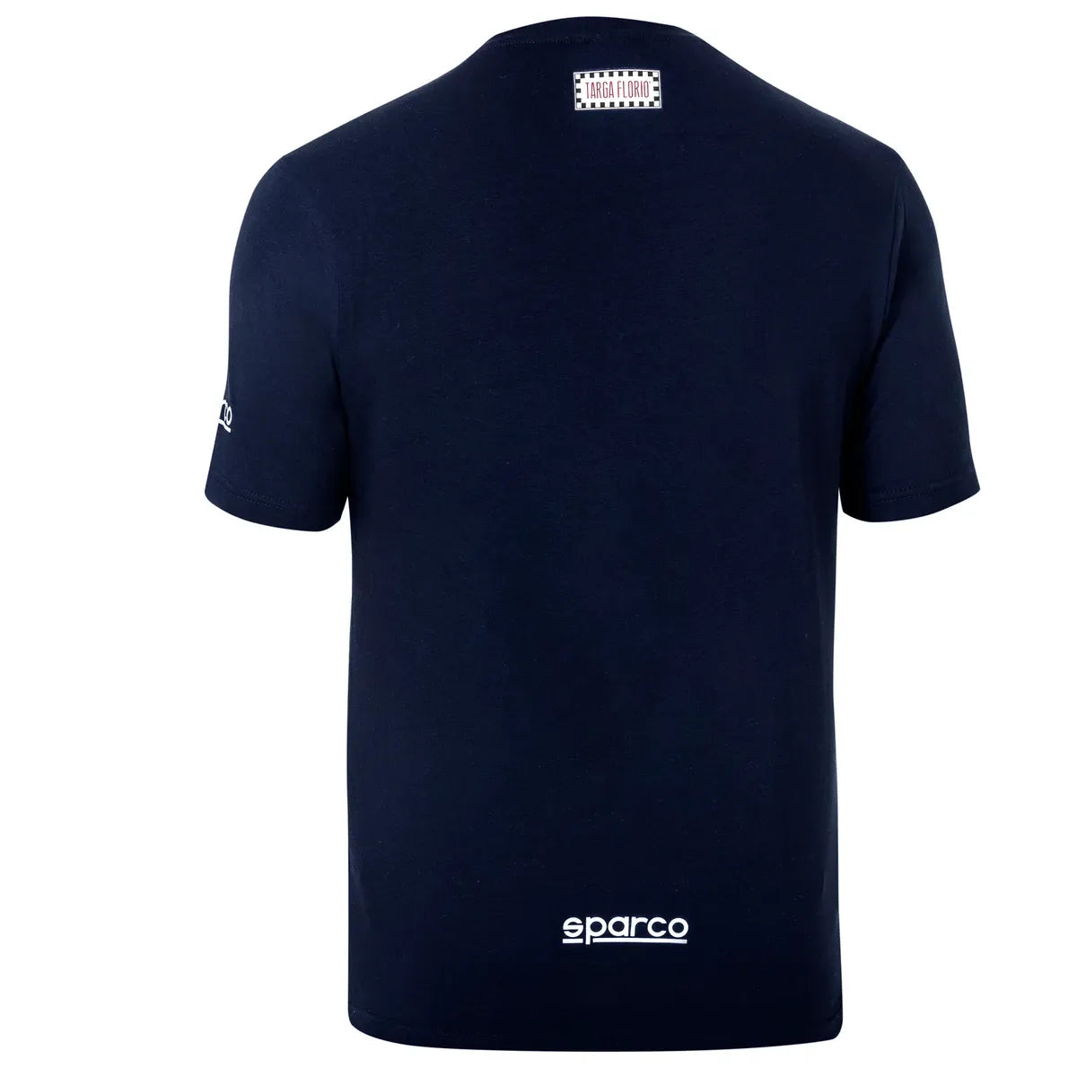 T-shirt Sparco Targa Florio #T2 blu marine in cotone elasticizzato – vista 2