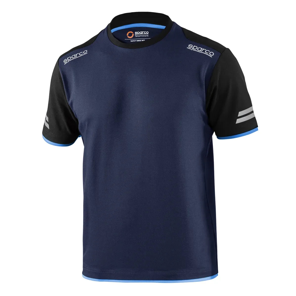 T-shirt da lavoro Sparco Tech Tucson Blu Marine / Azzurro