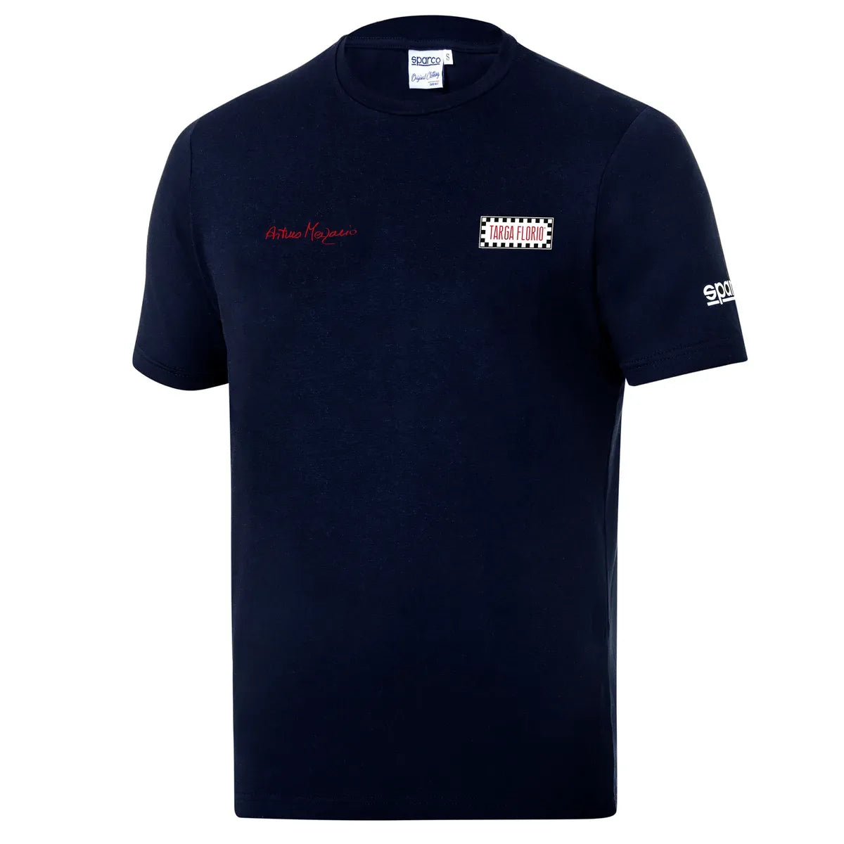 T-shirt Sparco Targa Florio Arturo Merzario #AM1 blu marine