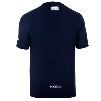 T-shirt Sparco Targa Florio Arturo Merzario #AM1 blu marine – vista 2
