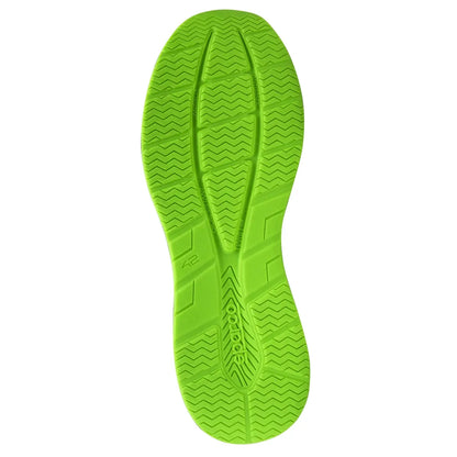 Scarpe antinfortunistiche basse Sparco Teamwork ESD S1PS SR FO HRO Blu Marine / Verde Fluo – vista 3
