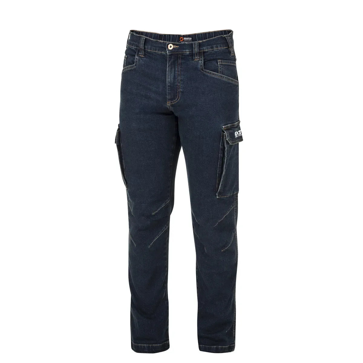 Pantaloni da lavoro Sparco Tech Denim Jeans blu scuro