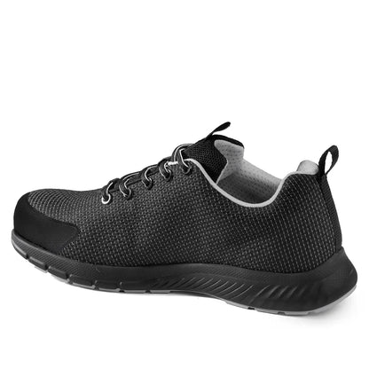 Scarpe antinfortunistiche basse Sparco Traction Nero / Argento – vista 2