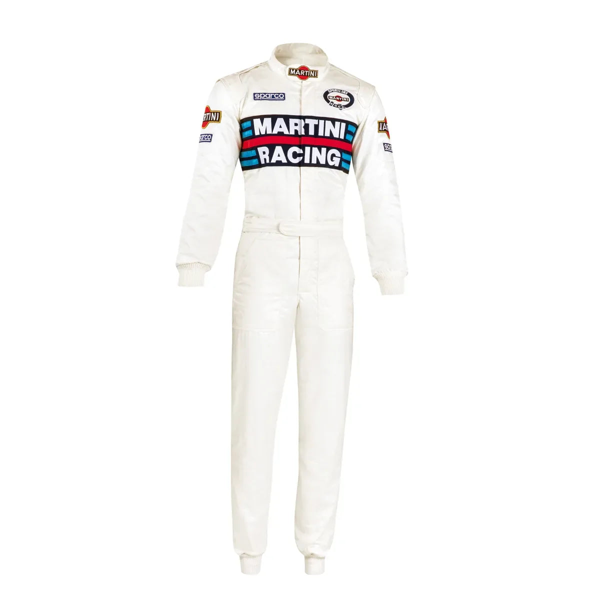 Tuta da gara Sparco Competition R567 Martini Racing bianca omologata FIA 8856-2018