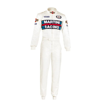 Tuta da gara Sparco Competition R567 Martini Racing bianca omologata FIA 8856-2018