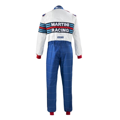 Tuta Sparco Competition R567 Martini-R azzurra FIA 8856-2018 – vista 2