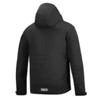 Giacca invernale Sparco Winter Jacket nera con cappuccio – vista 2