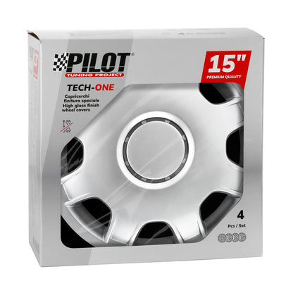 La confezione di Speed Van - Set 4 copricerchi per furgoni / camper - Ø