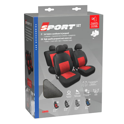 La confezione di Sport, set fodere coordinate in jacquard
