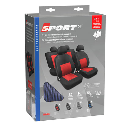 La confezione di Sport, set fodere coordinate in jacquard