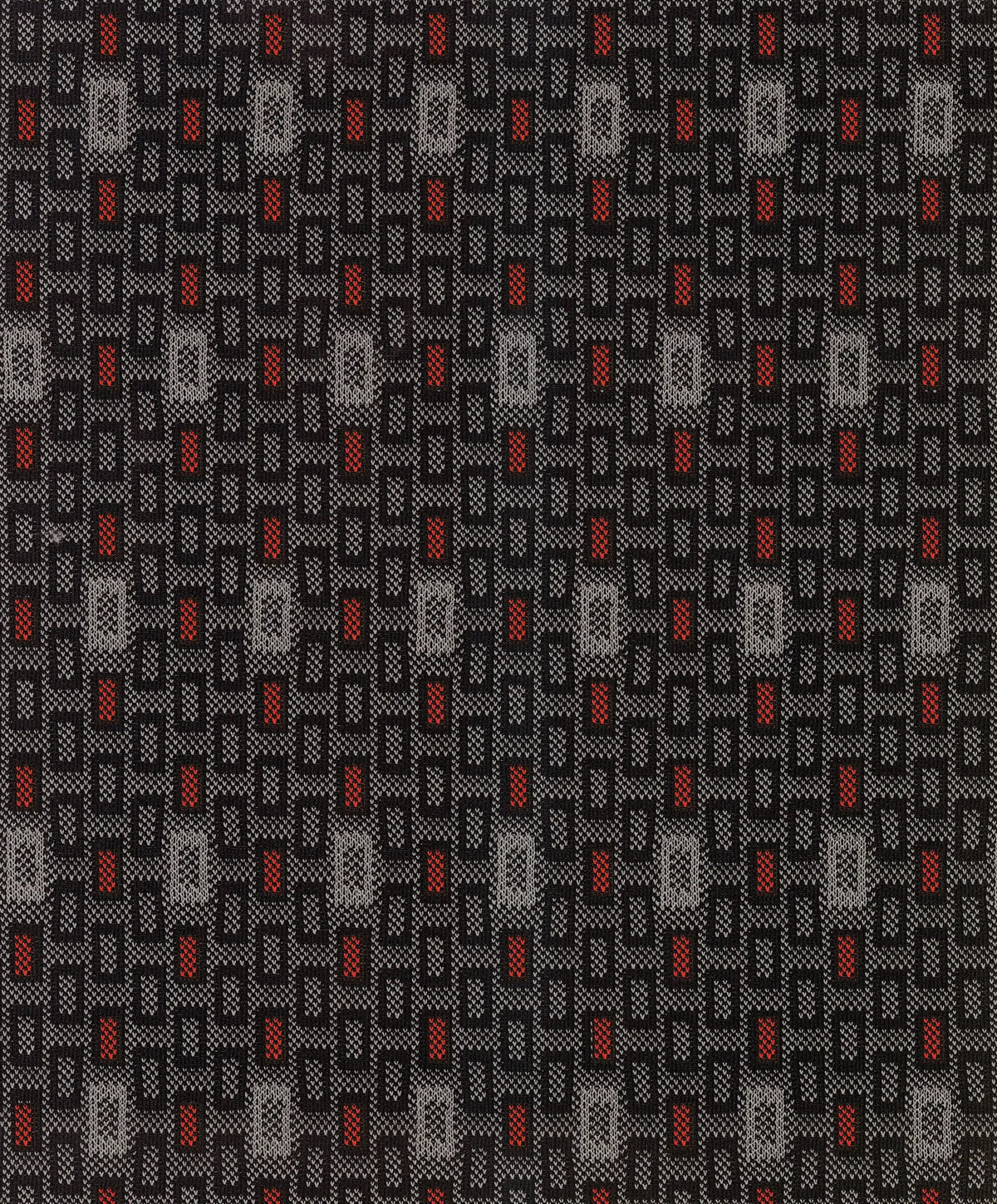 Square, set fodere coordinate in jacquard su fondo bianco