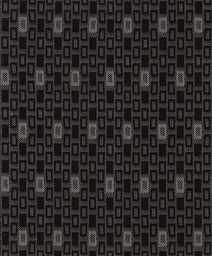 Square, set fodere coordinate in jacquard su fondo bianco