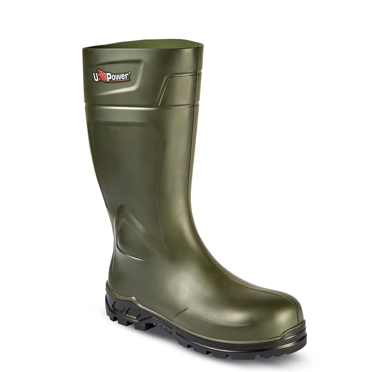 Stivali da lavoro in gomma U-Power SEAL O4 CI LG FO SR Military Green/Black
