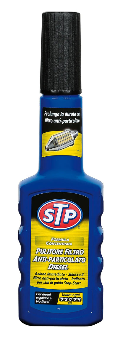 STP Pulitore filtro anti-particolato diesel — azione immediata: pulisce e sblocca il filtro anti-particolato