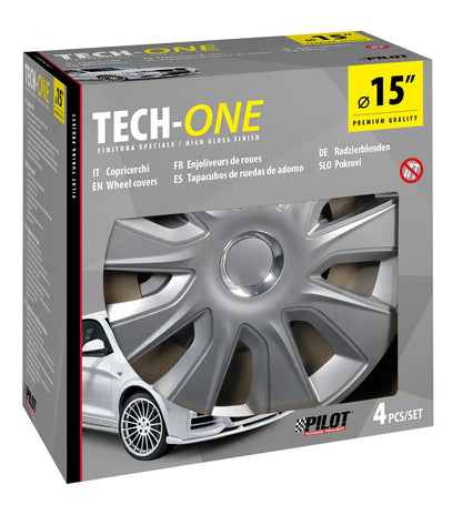 La confezione di Stratos RC Silver - Set 4 copricerchi - Ø, vista 3