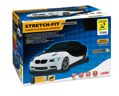 La confezione di Stretch-Fit professional, copriauto