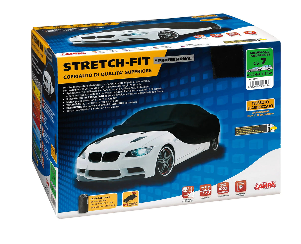 La confezione di Stretch-Fit professional, copriauto, vista 7