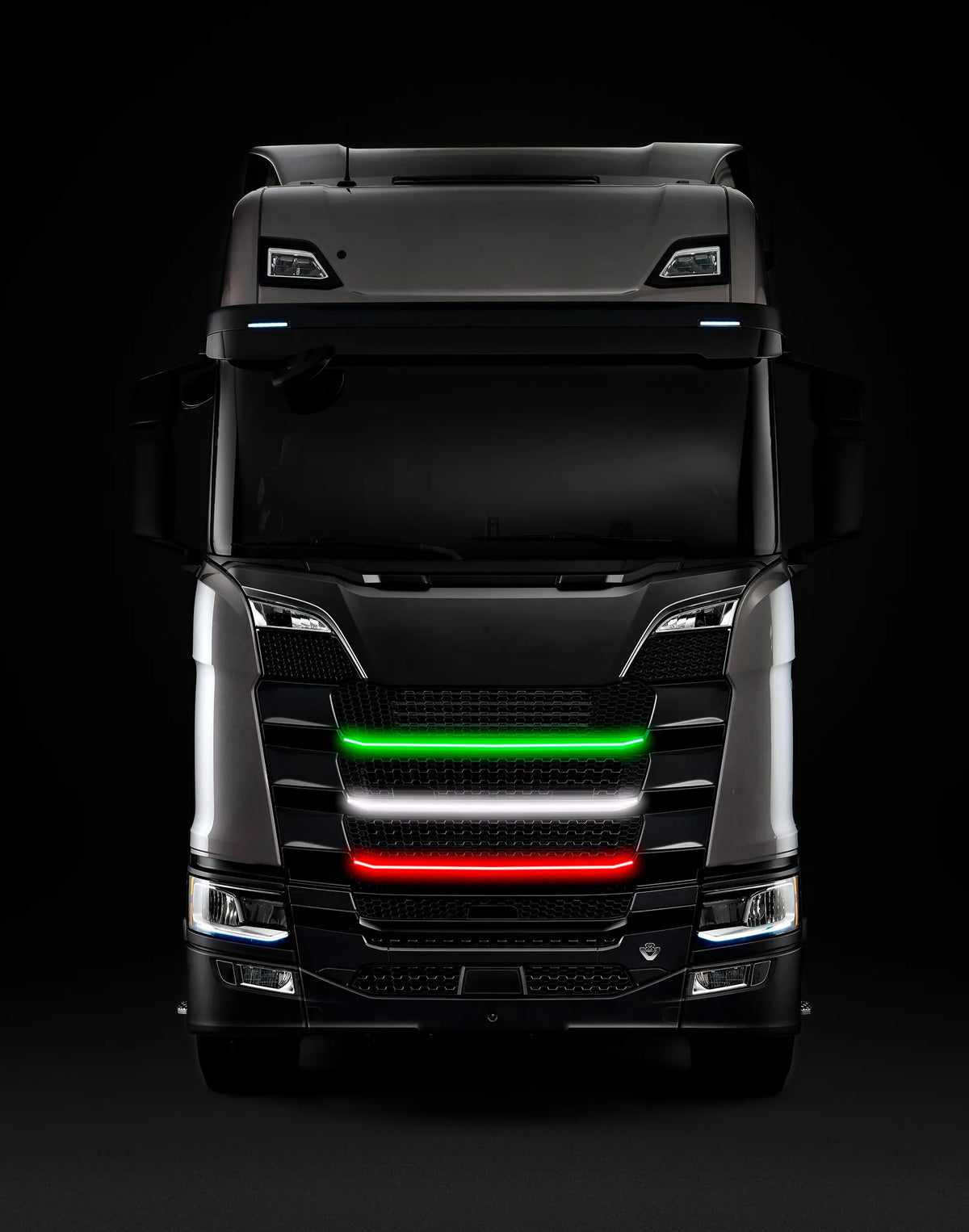 Striscia Led RGB, 350 Led - 500 cm montato sul veicolo