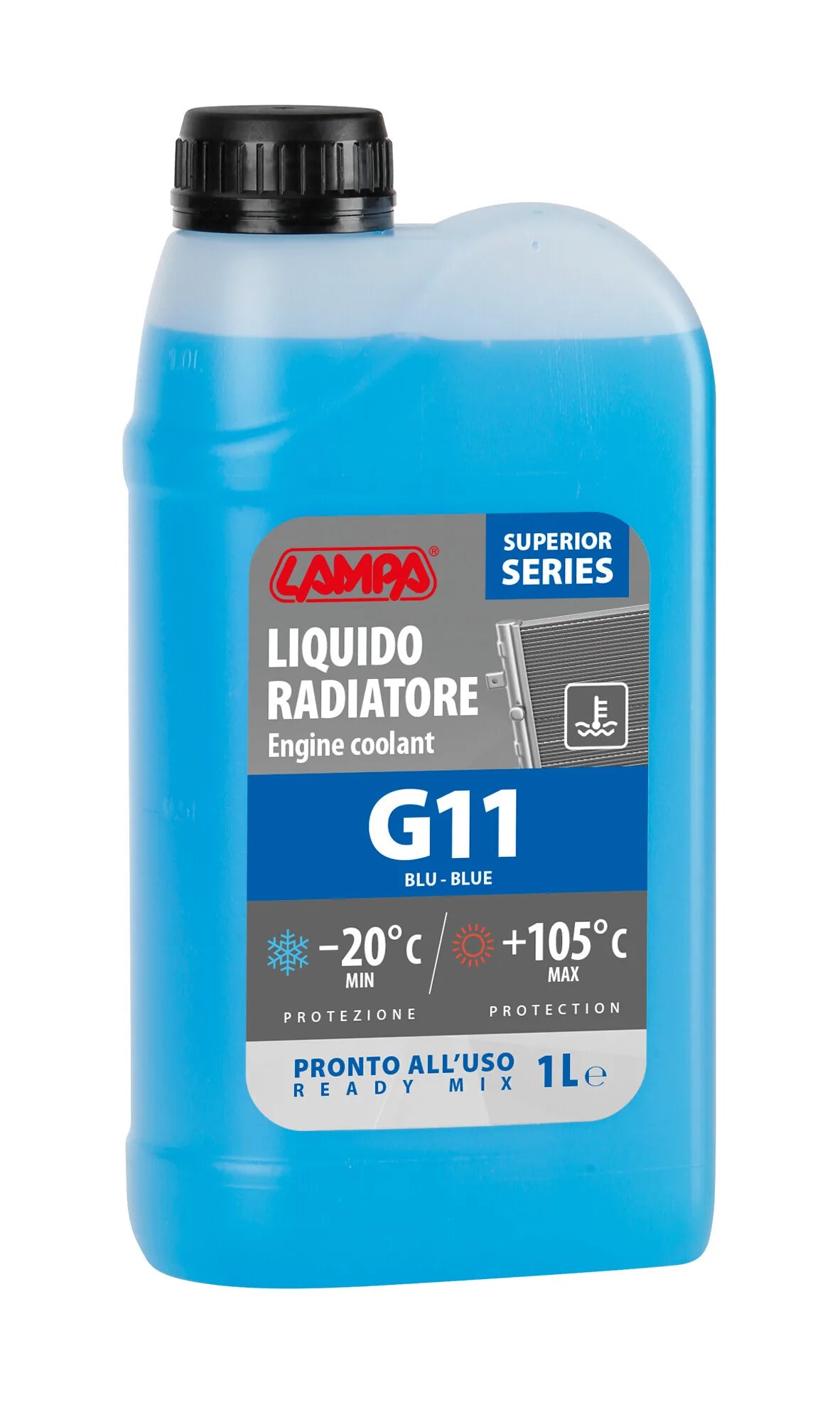 Superior-Blu G11, liquido antigelo radiatore - (-20°C su fondo bianco