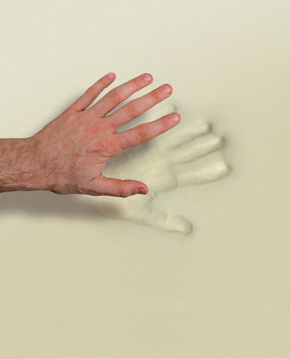 Supporto lombare in memory-foam montato sul veicolo