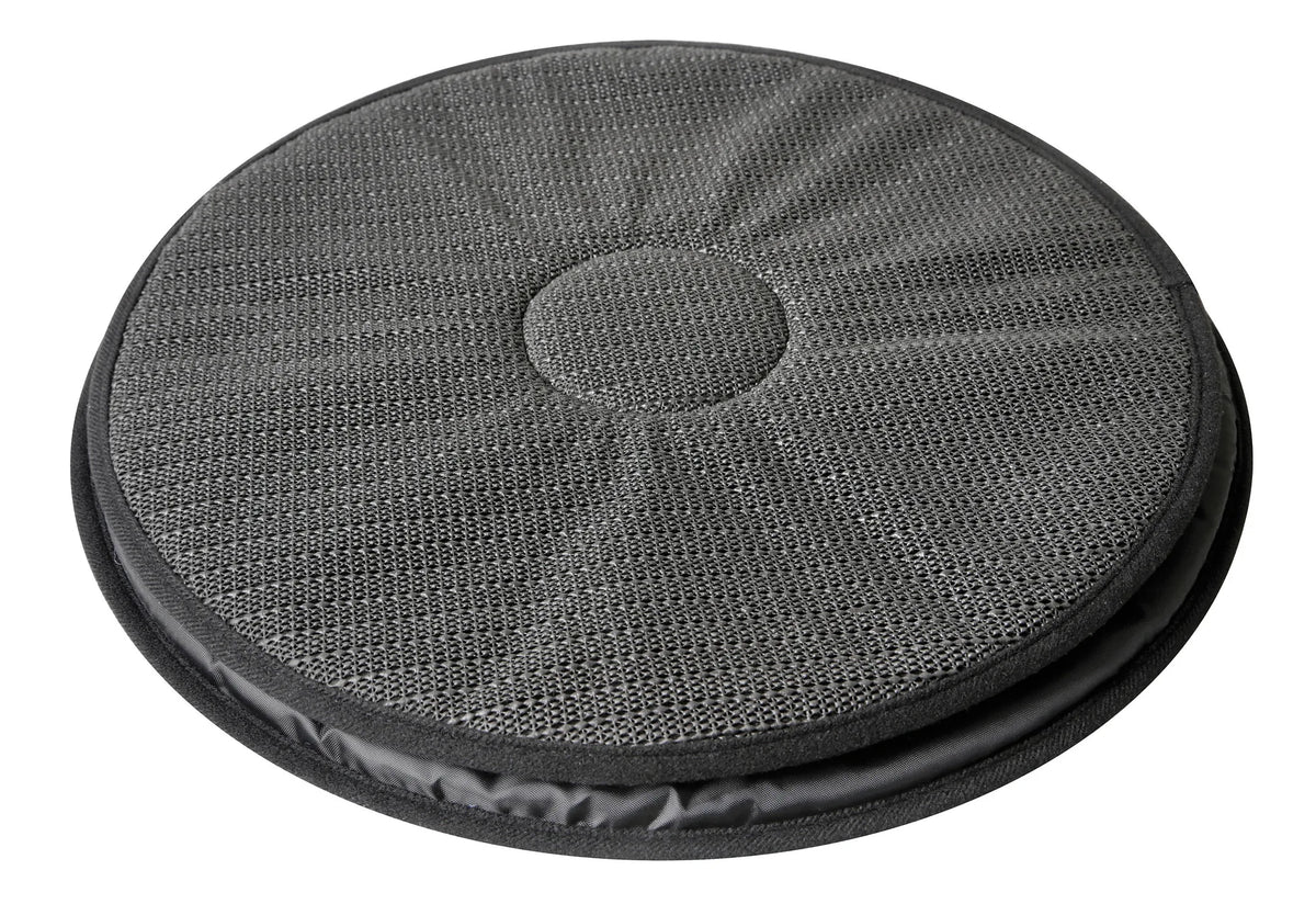 Swivel 360, cuscino con seduta rotante — supporto antiscivolo nella parte inferiore per una perfetta aderenza al sedile