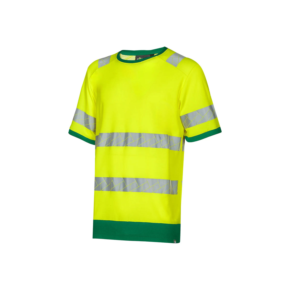 T-shirt alta visibilità classe 2 U-Power GLOSS Green/Yellow