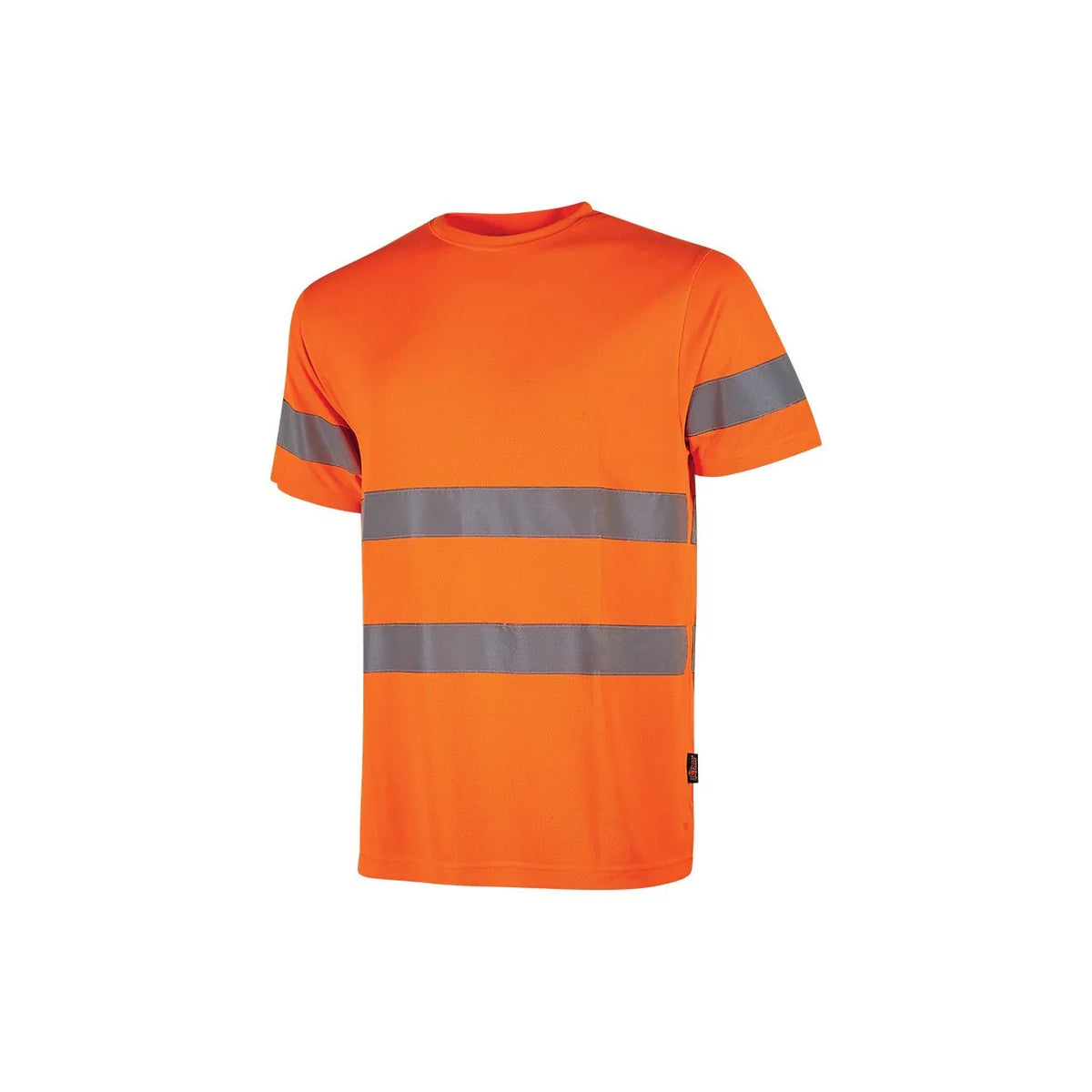 T-shirt alta visibilità classe 2 U-Power MIZAR Orange Fluo