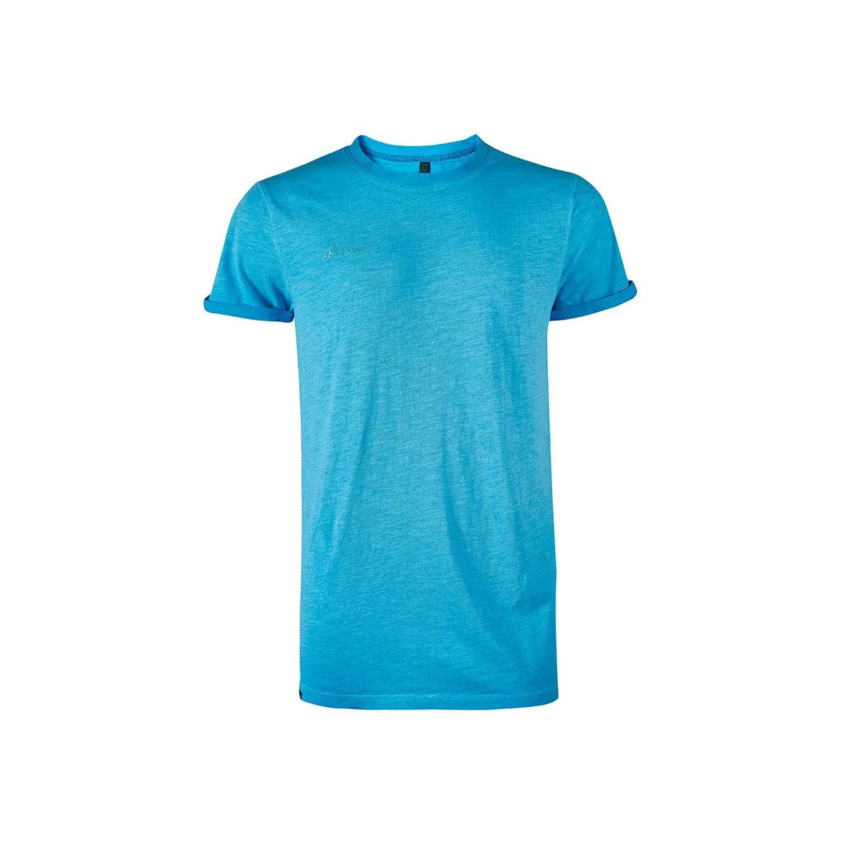 T-shirt da lavoro U-Power FLUO Ciano Fluo