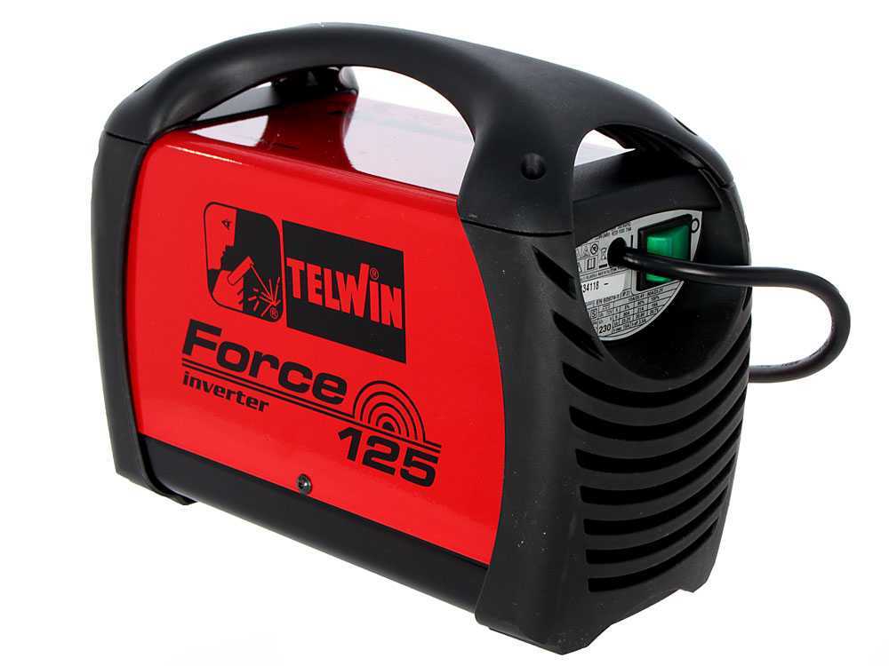 TELWIN Saldatrice inverter force 125 2,3 kw 10/80a    