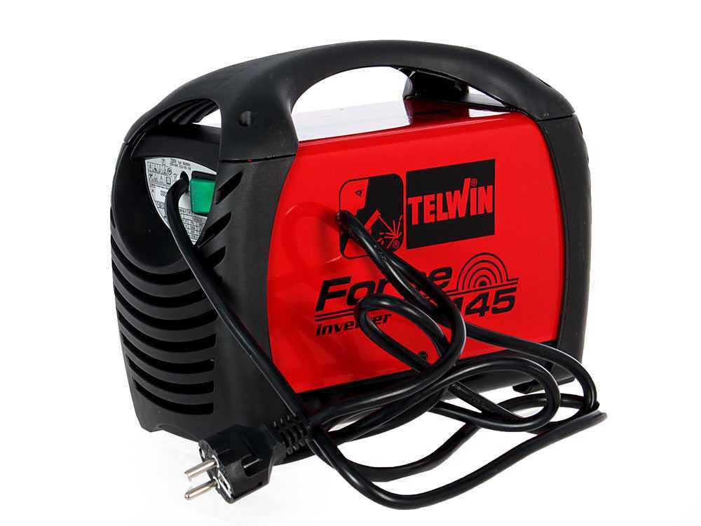 TELWIN Saldatrice inverter force 145 3,5 kw 10/130a   