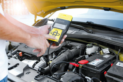 Tester-Pro, tester batterie professionale con stampante montato sul veicolo