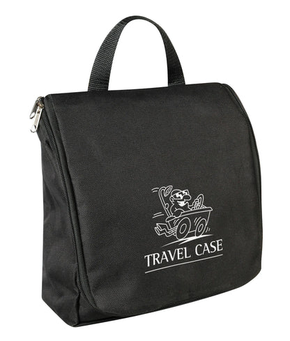 Travel Case, astuccio da viaggio su fondo bianco