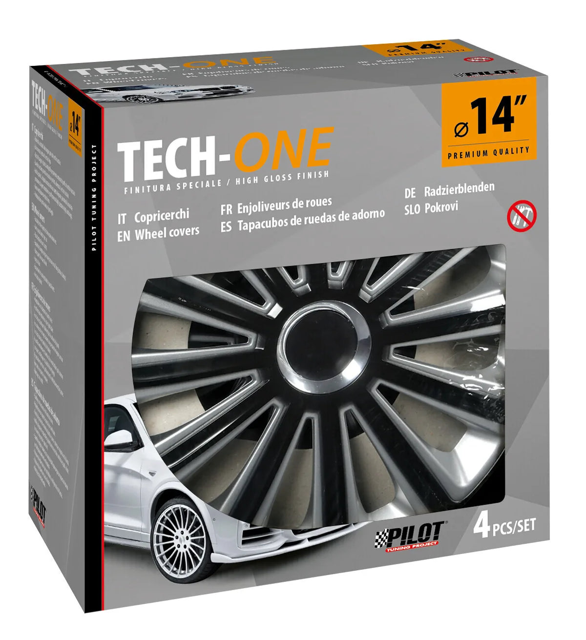 La confezione di Trend DC RC - Set 4 copricerchi - Ø, vista 2