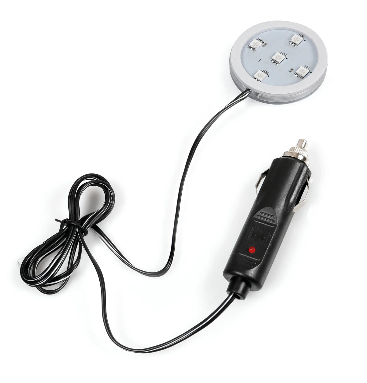 Trucky Led, base luminosa a led, 12/24V - 1 colore (Rosso) — per deodoranti Trucky