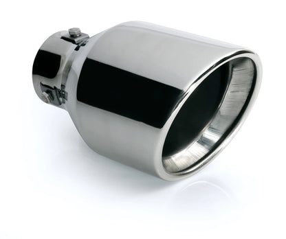 TS-40, terminale di scarico — terminale di scarico in acciaio inox lucidato