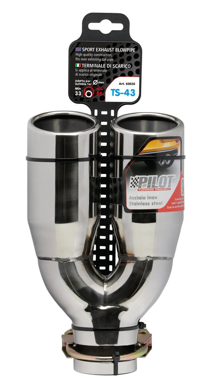 La confezione di TS-43, terminale di scarico