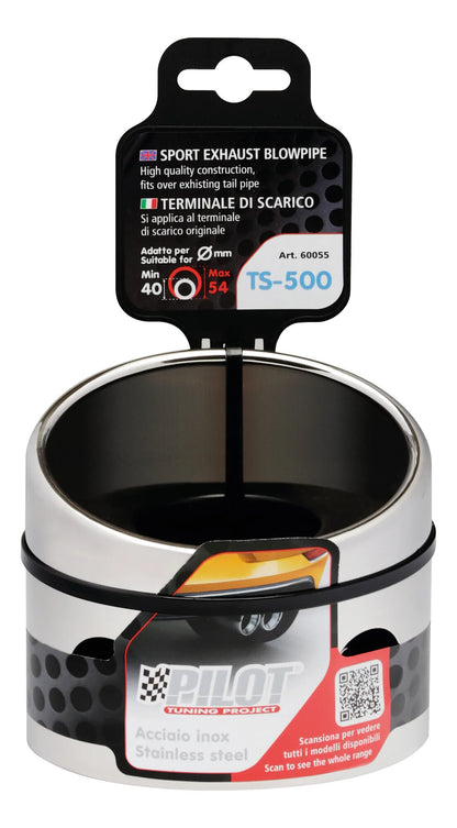 La confezione di TS-500, terminale di scarico