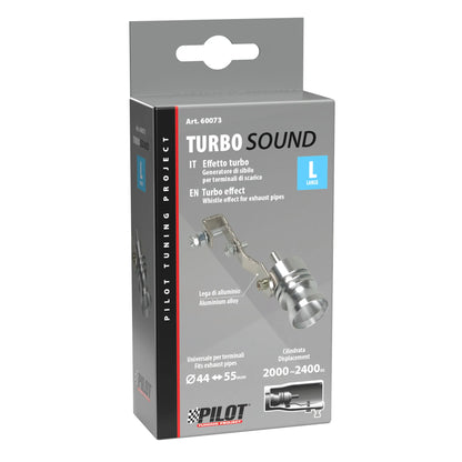 La confezione di Turbo-Sound, vista 3
