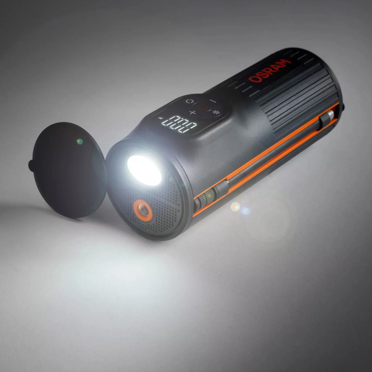 TYREinflate 2000, compressore digitale ricaricabile per — funzione torcia: illuminazione integrata per uso notturno o in…
