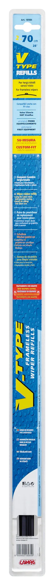 La confezione di V-Type refill, vista 13