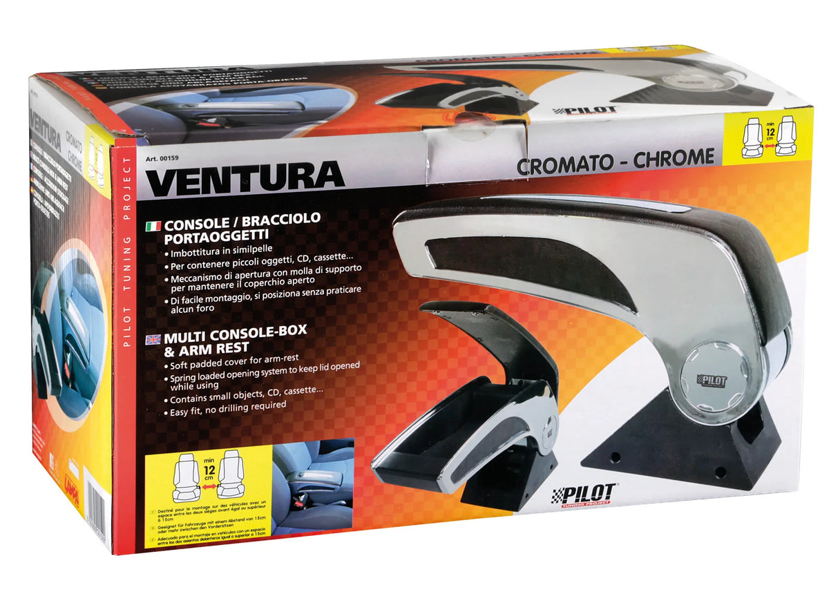 La confezione di Ventura, bracciolo portaoggetti