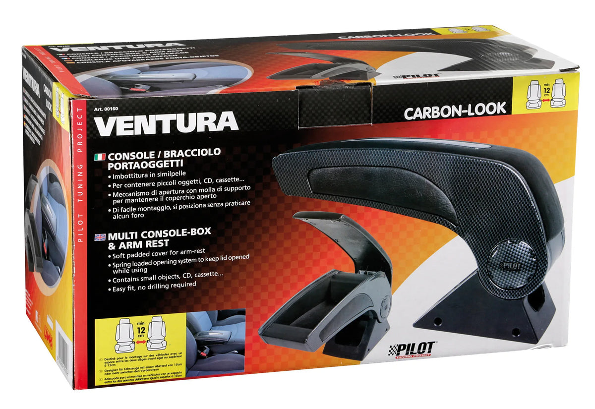 La confezione di Ventura, bracciolo portaoggetti