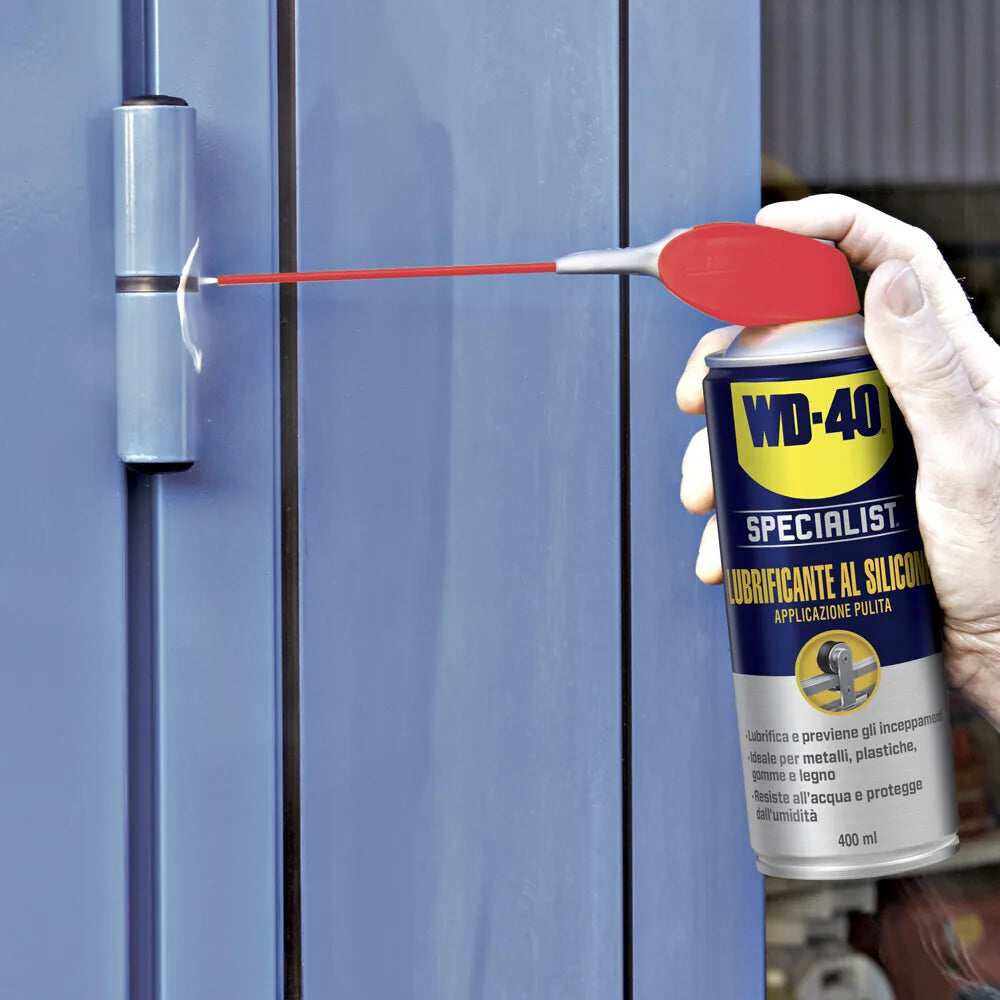 WD40 SPEC.LUBRIF.SILICONICO 400ML montato sul veicolo