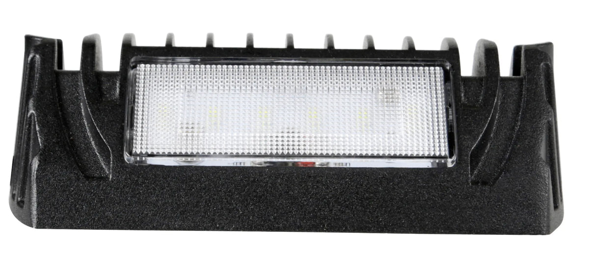 WL-20, faro ausiliario a 6 Led - 12/24V su fondo bianco, vista 3