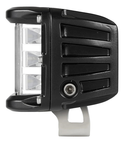 WL-24, faro ausiliario a 12 Led - 12/24V su fondo bianco, vista 2