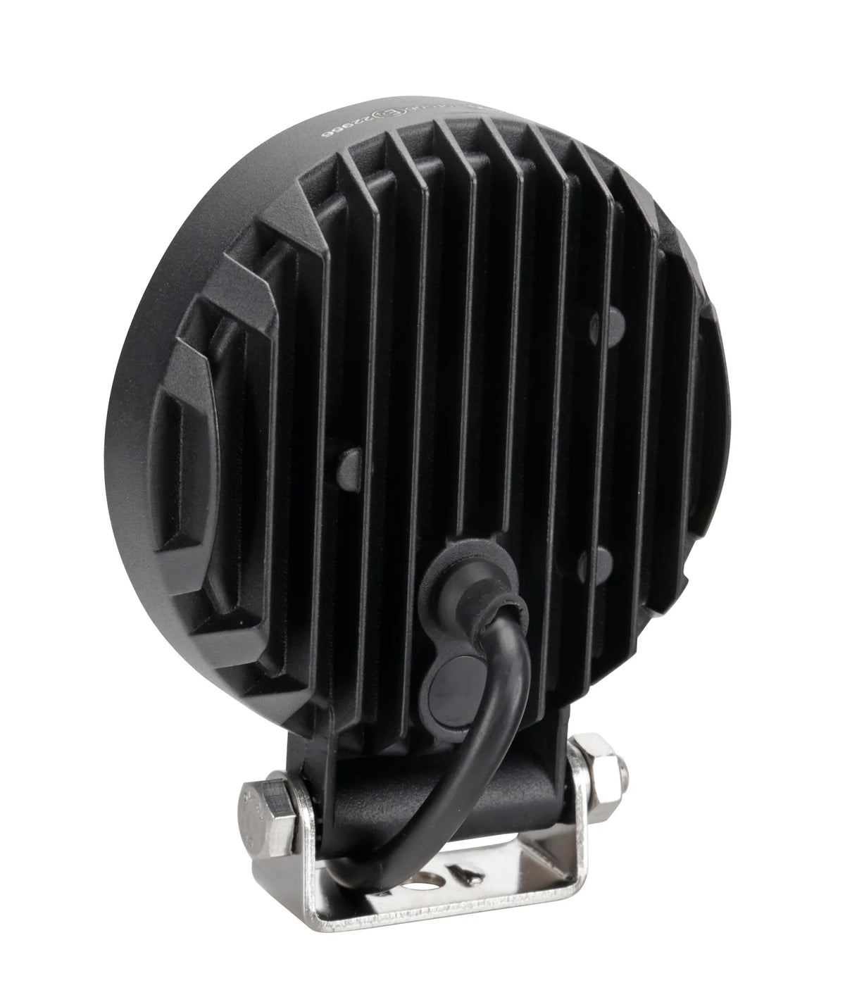 WL-29, faro ausiliario a 9 Led - 12/24V su fondo bianco, vista 4