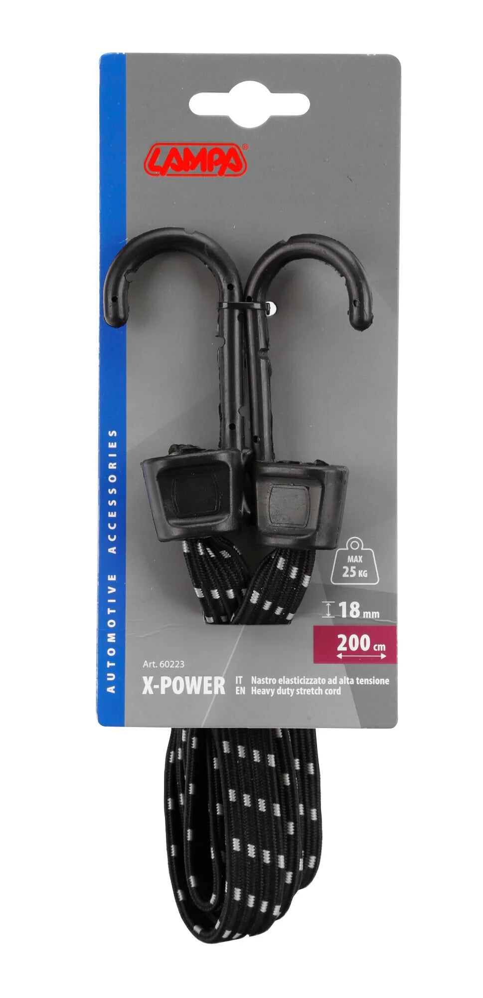 La confezione di X-Power, nastro elasticizzato - 200 cm