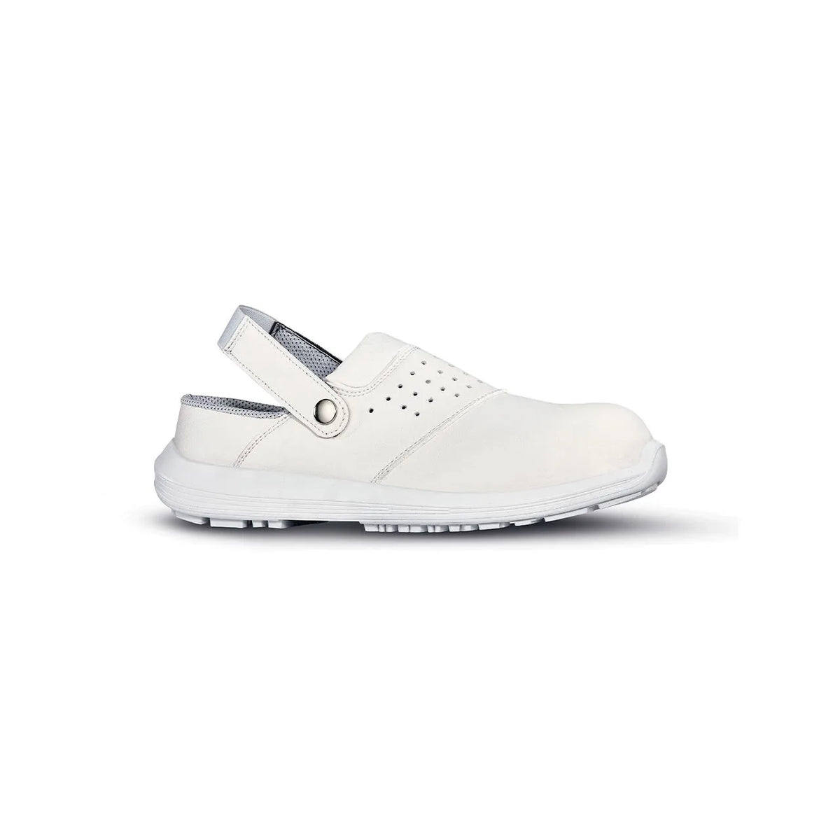 Zoccoli antinfortunistici da donna U-Power BREEZE GRIP o SB E A FO SR White