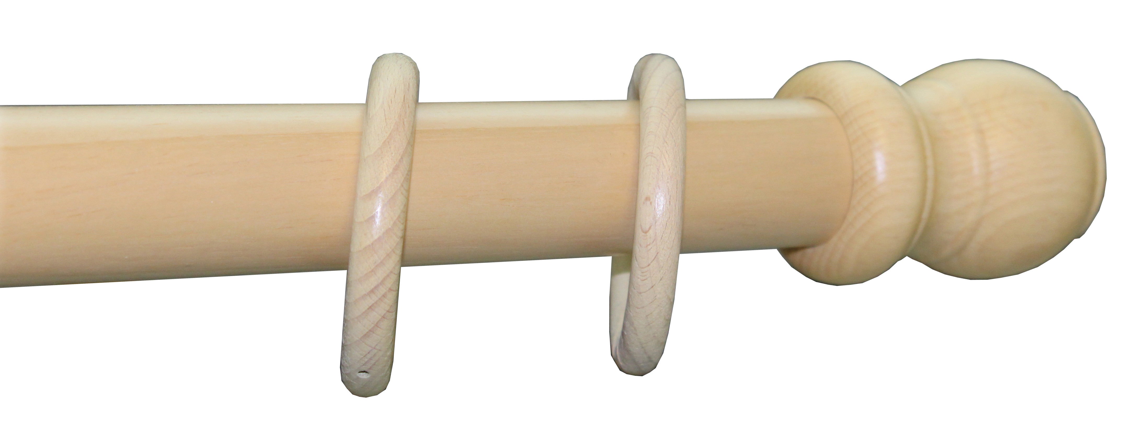 Bastone a strappo d. mm.35 naturale cm.180